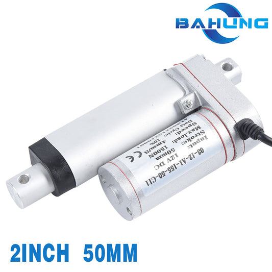 BH-03-Mini linear actuator 12V 24vDC ,linear motor  for fire-fighting window-Stroke1-2-3-4-5inch 25-50-75-100-125mm