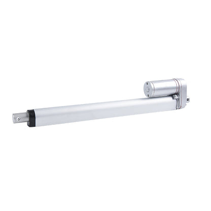BH-03 Mini Linear Actuator 650mm-700mm-750mm-800mm 24vDC ,linear motor  for fire-fighting window-Stroke26-28-30-32inch Max Load 1500N 330LBS , Silver